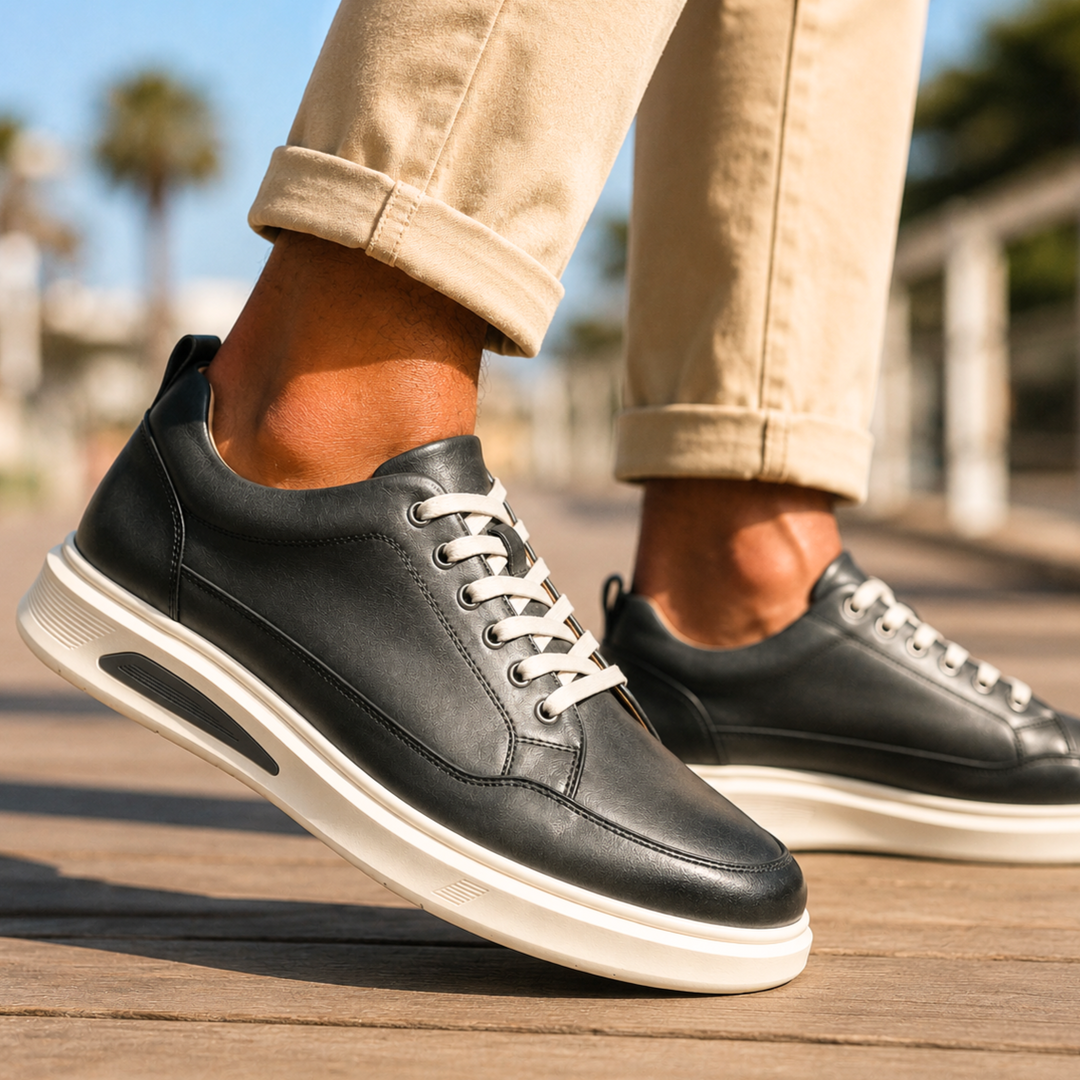 Salvatore Genuine Leather Sneakers