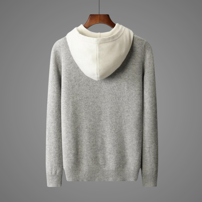 Alistair Merino Wool Hoodie detail