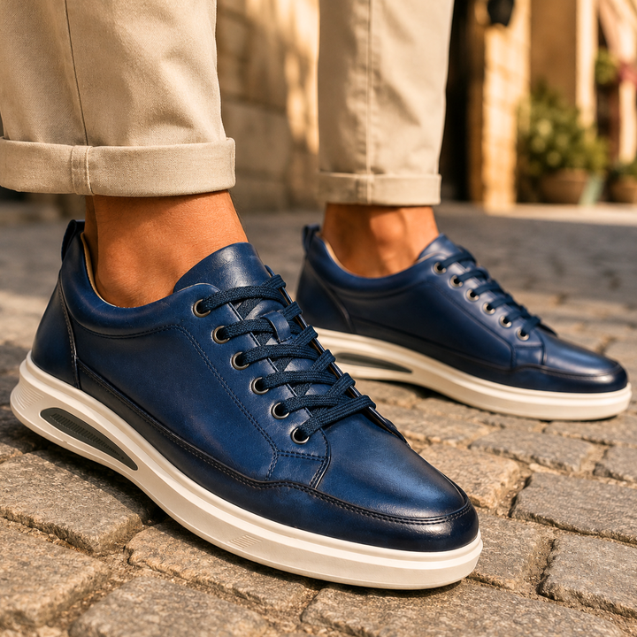 Salvatore Genuine Leather Sneakers