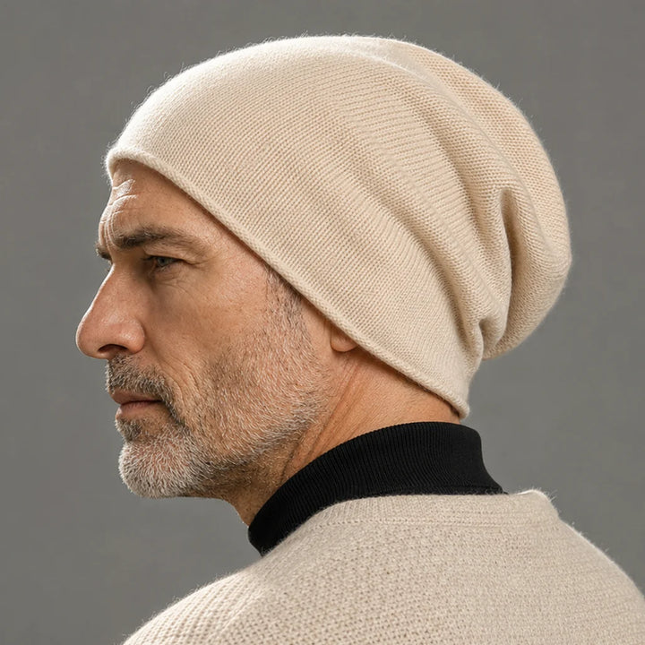 Nomad Cashmere Beanie - Beige