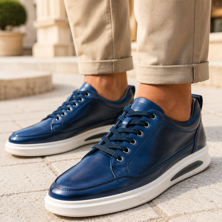Salvatore Genuine Leather Sneakers