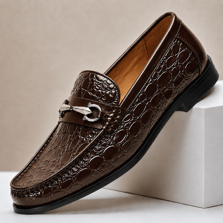 Dorvaro Cowhide Leather Loafers