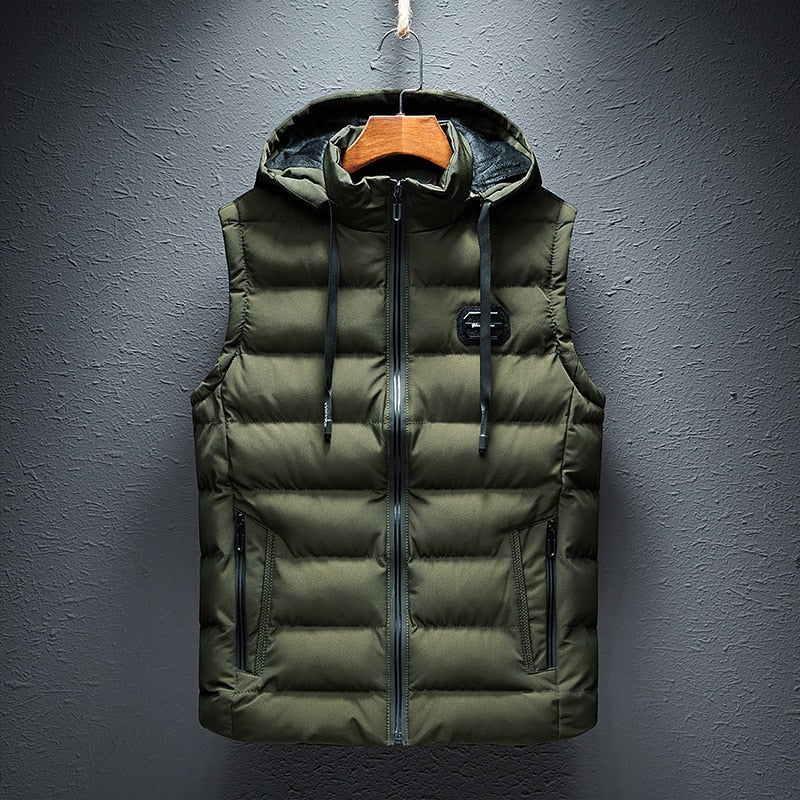 Donnelly Thermal Vest in Blue detail
