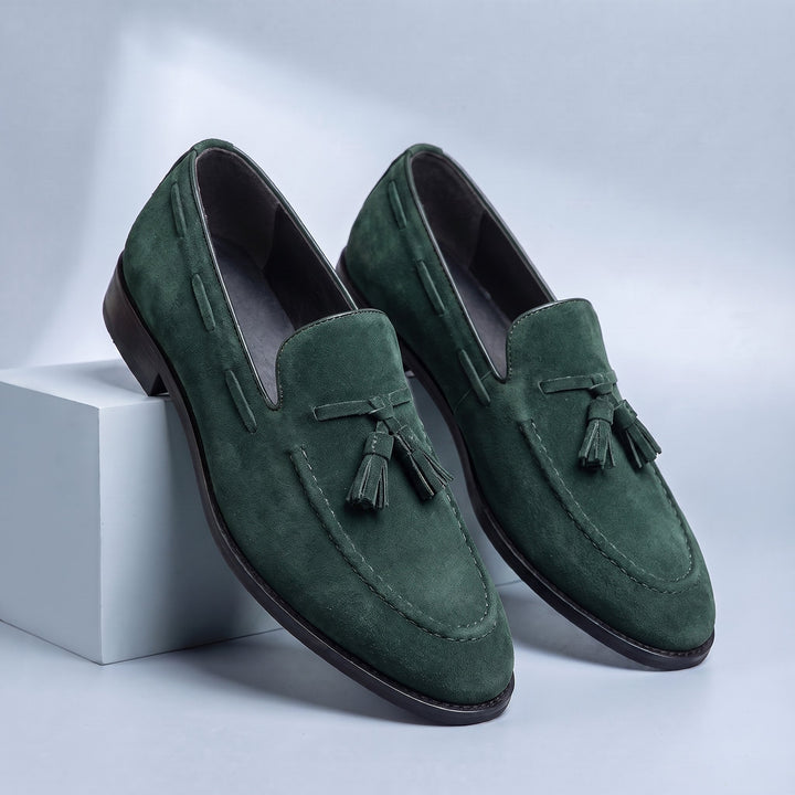Soft Suede Tassel Loafer