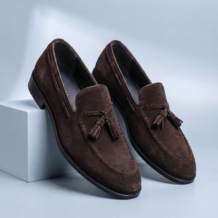 Soft Suede Tassel Loafer
