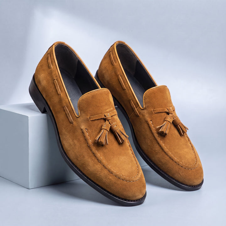 Soft Suede Tassel Loafer