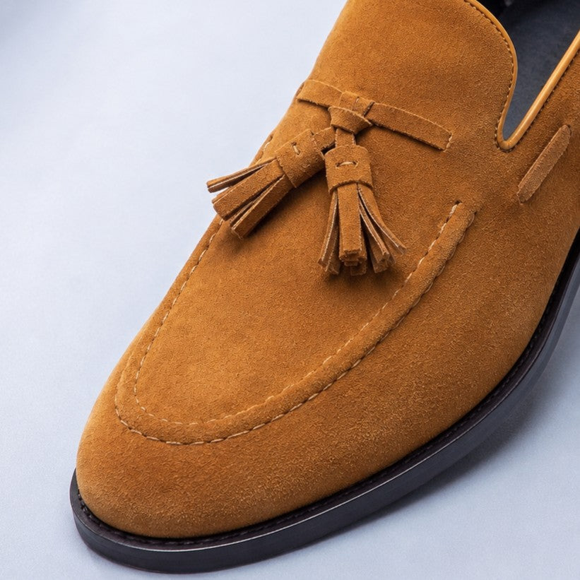 Soft Suede Tassel Loafer