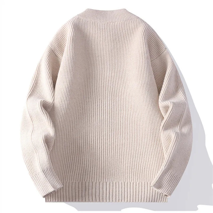 Alden Ribbed Knit Jacket - ribbed knit zip-up jacket