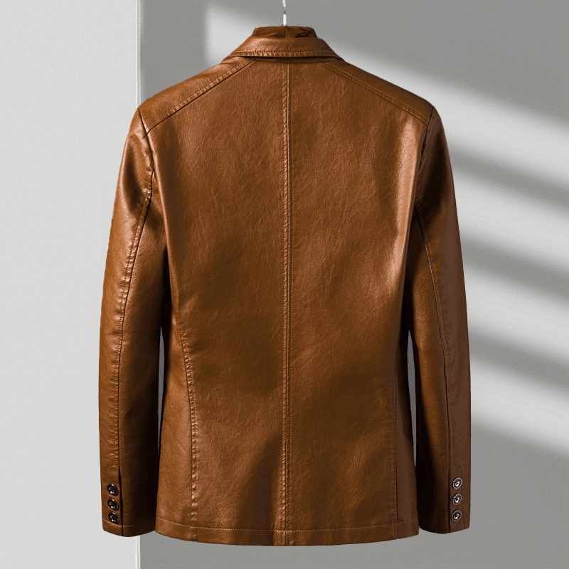 Alessandro Verdi Leather Jacket - Detail