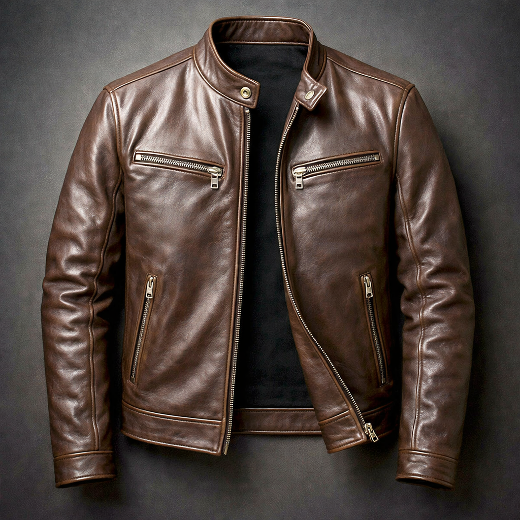 Vincent Vintage Leather Jacket