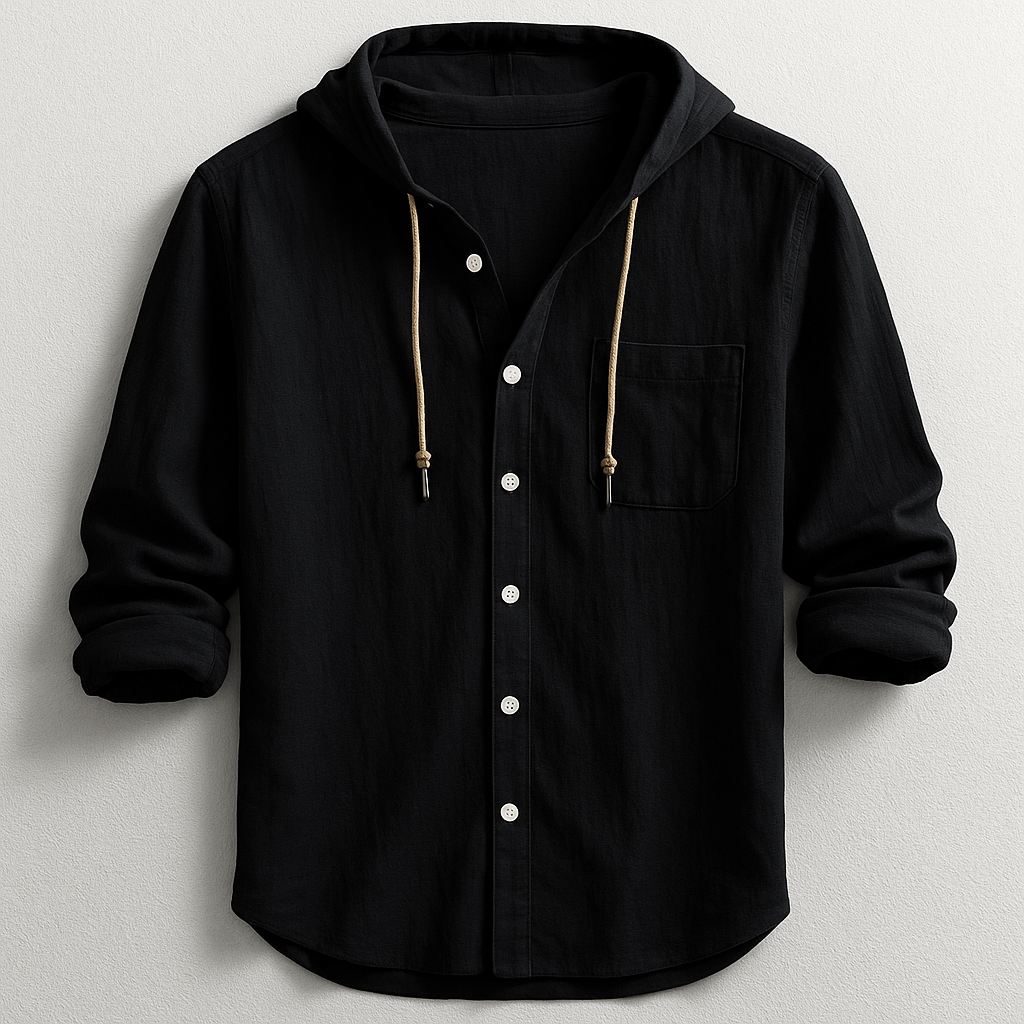 Benson Hoodie Shirt Navy