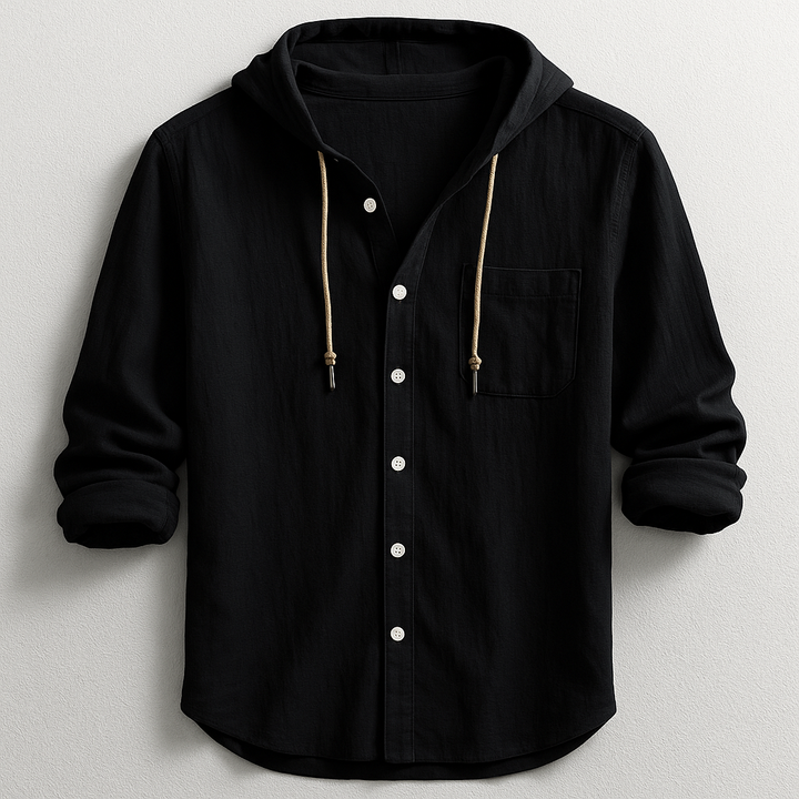 Benson Hoodie Shirt Navy
