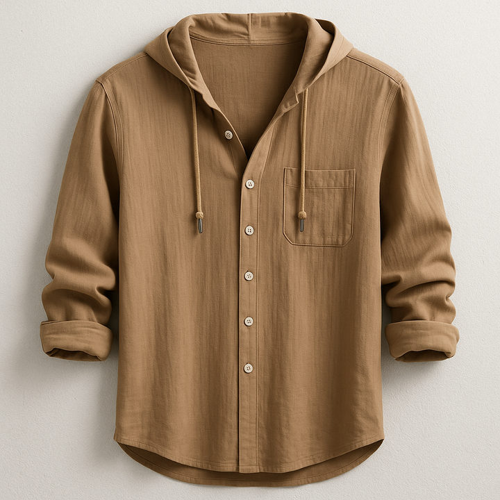 Benson Hoodie Shirt Navy