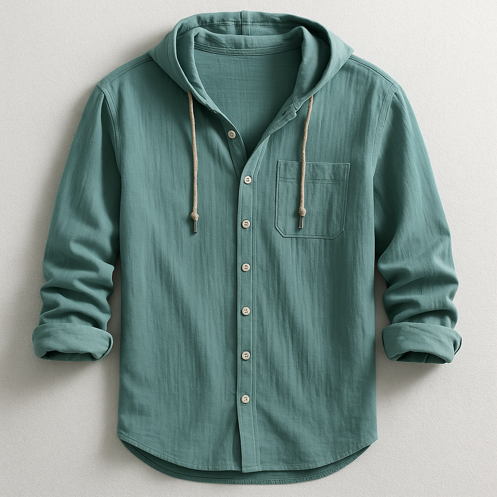 Benson Hoodie Shirt Navy