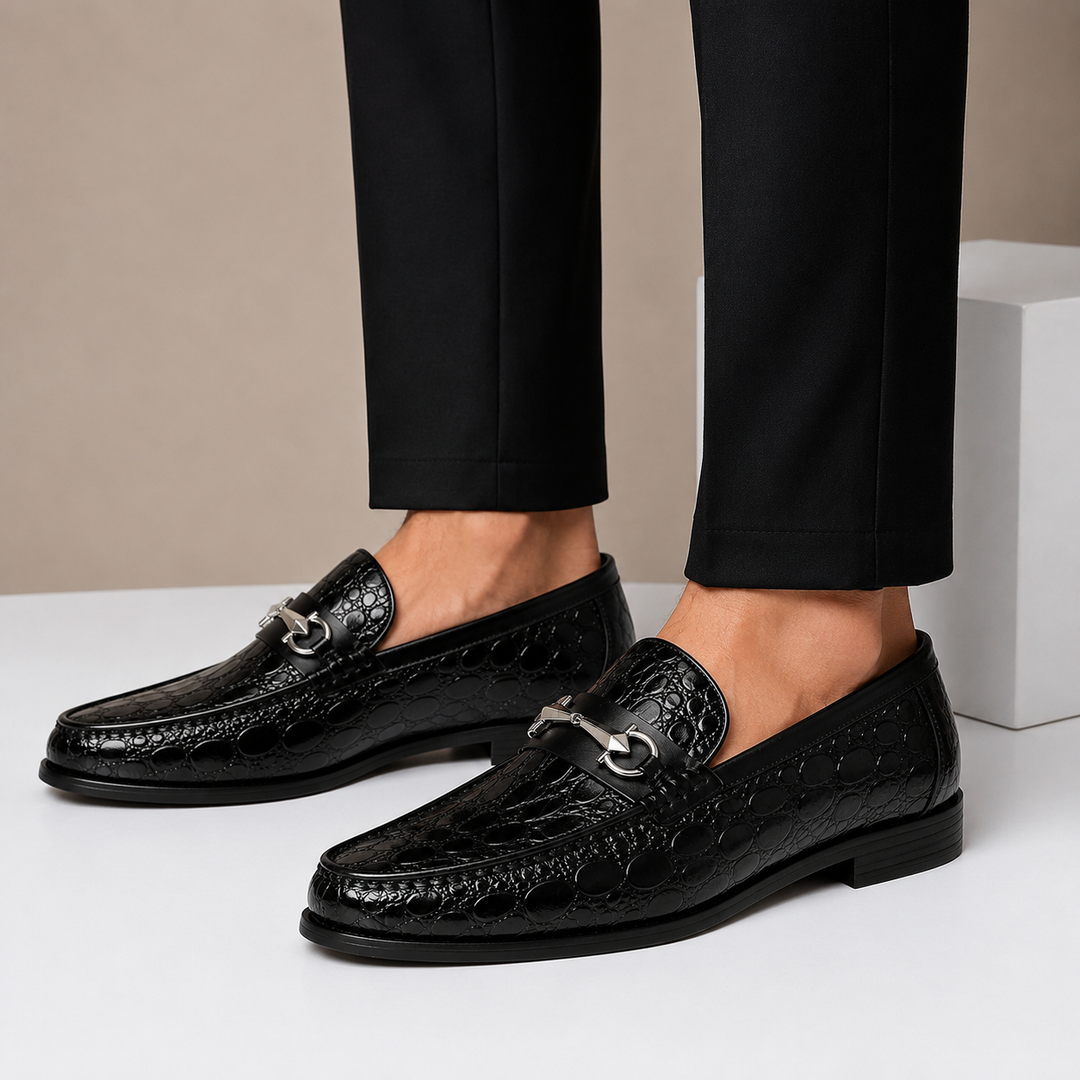 Dorvaro Cowhide Leather Loafers