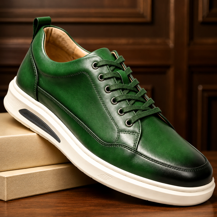 Salvatore Genuine Leather Sneakers