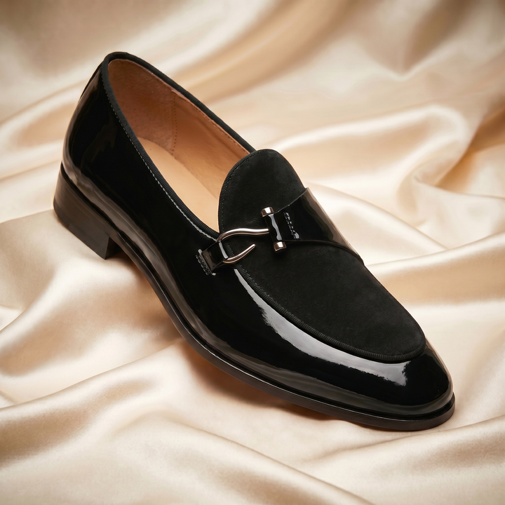 Noir Cavaliere Loafers
