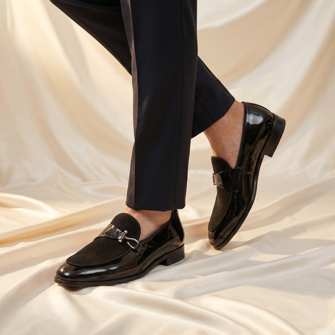 Noir Cavaliere Loafers