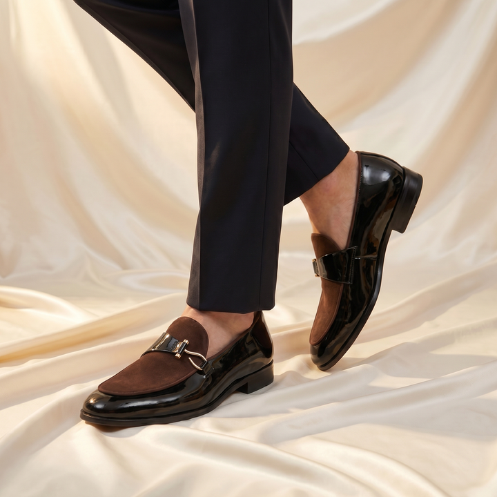 Noir Cavaliere Loafers