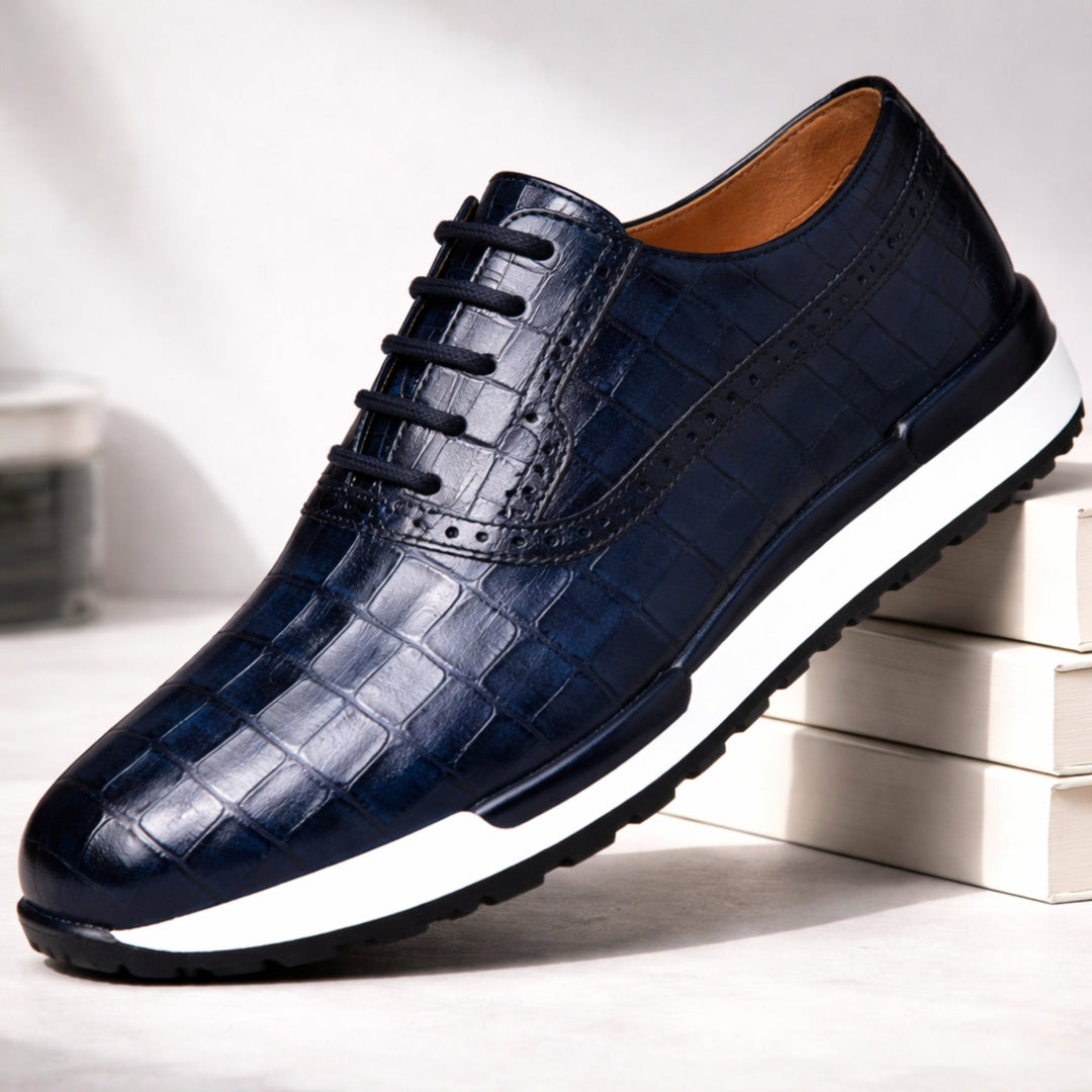 Ledbury Leather Burnished Brogues