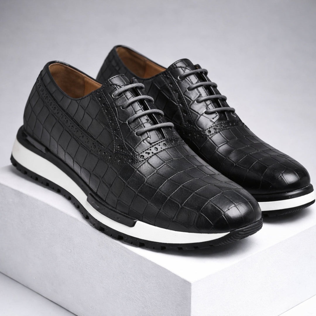 Ledbury Leather Burnished Brogues