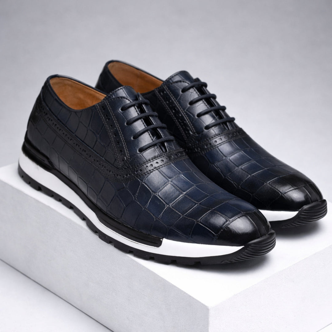 Ledbury Leather Burnished Brogues