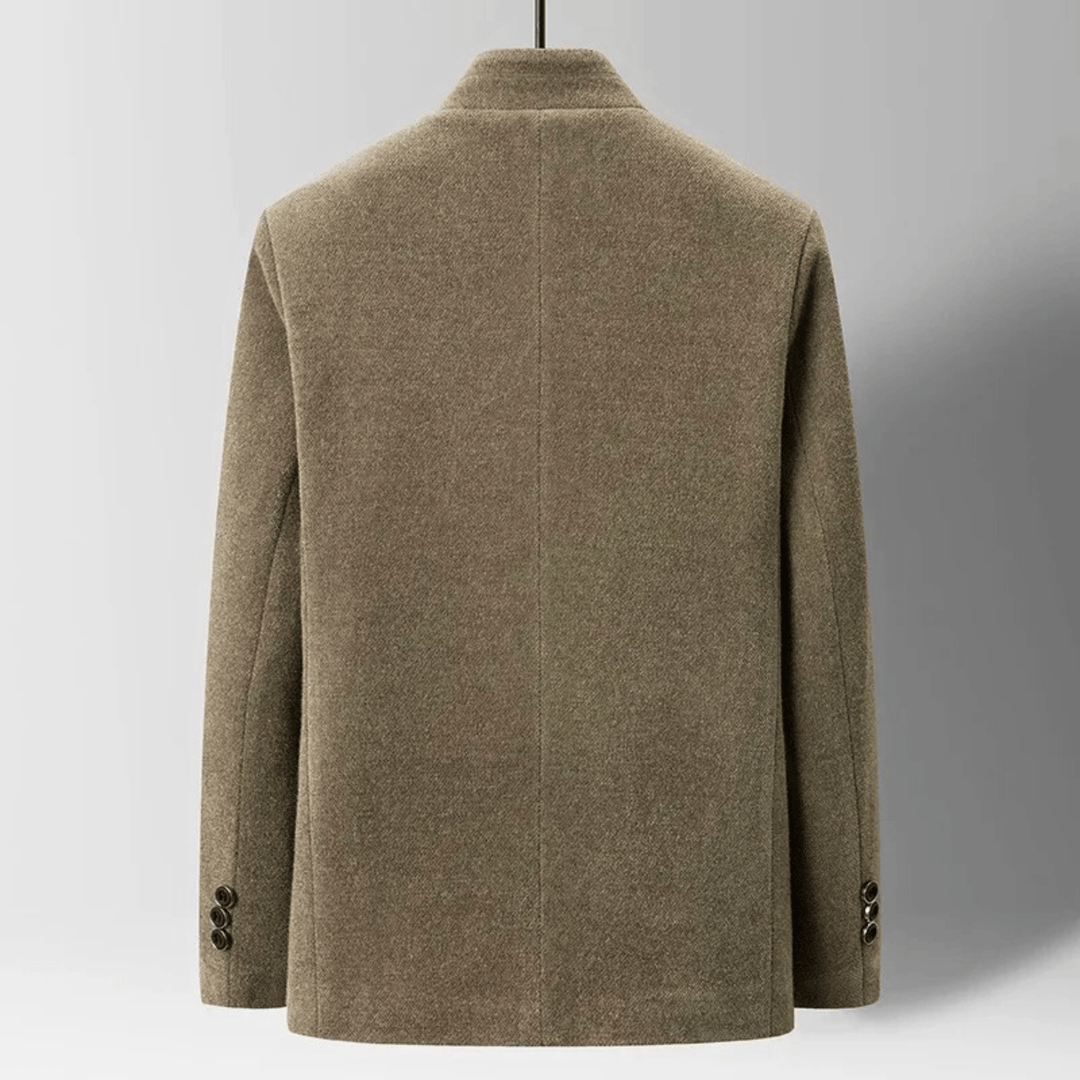 Chelsea Wool Overcoat side view